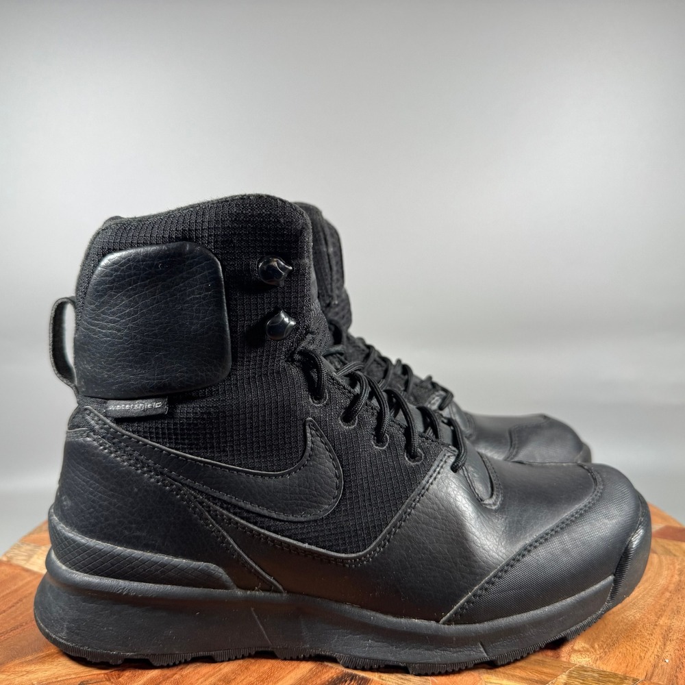 Nike ACG Stasis GS Black Watershield Hiking Boots 616192-004 Kids Size 4.5Y